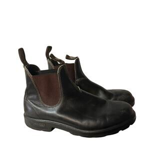 Blundstone 500 Size Au 10.5 US 11.5 Walnut Brown Leather Men’s Chelsea Boots